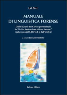 Linguistica Forense Nascita