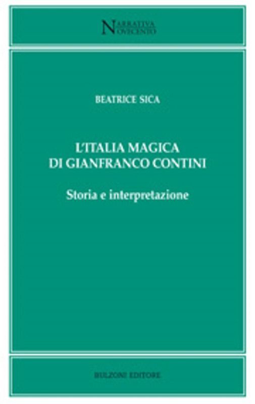 L' Italia magica di Gianfranco Contini Scarica PDF EPUB
