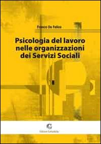 Psicologia del lavoro nelle organizzazioni dei servizi sociali Scarica PDF EPUB
