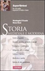 Libro Storia medievale e moderna Nicolangelo D'Acunto Renzo Rossi