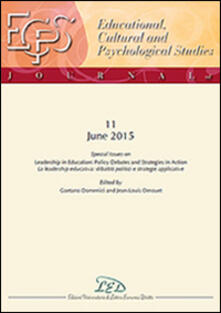 Steamcon.it Journal of educational, cultural and psychological studies (ECPS Journal) (2015). Vol. 11: Special issue on leadership in education. Policy debates and strategies in action. Image