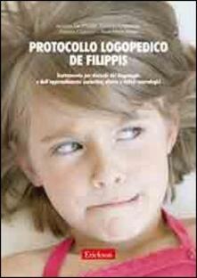 Protocollo logopedico De Filippis. Trattamento per disturbi del linguaggio e dellapprendimento scolastico, afasia e deficit neurologici.pdf