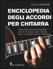 Libro Enciclopedia degli accordi per chitarra Phil Capone