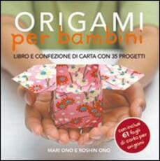 Libro Origami per bambini Mari Ono Roshin Ono