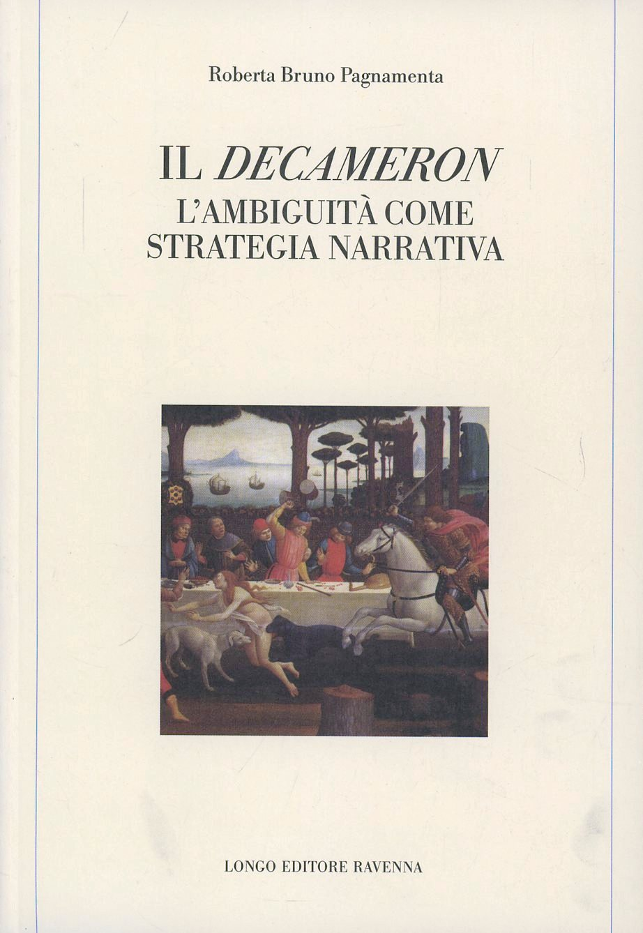 Image of Il Decameron. L'ambiguità come strategia narrativa