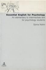 Libro Essential english for psychology. An elementary to intermediate text for psychology students Sylvia Adrian Notini