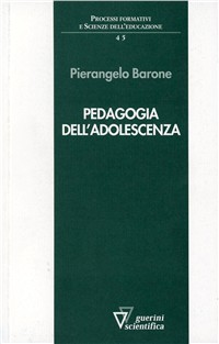 Image of Pedagogia dell'adolescenza