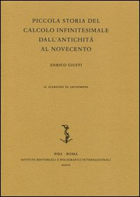 Image of Piccola storia del calcolo infinitesimale dall'antichità al Novecento