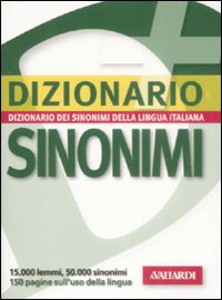 Image of Dizionario sinonimi della lingua italiana