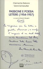 Libro Passione e poesia. Lettere (1954-1657) Clemente Rebora Vanni Scheiwiller