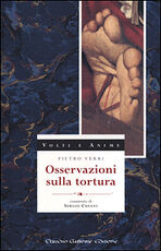 Libro Osservazioni sulla tortura Pietro Verri