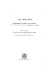 Libro Ludi esegetici Danilo Romei Michel Plaisance Franco Pignatti