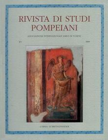 Grandtoureventi.it Rivista di studi pompeiani (2004). Vol. 15 Image