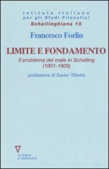 Limite e fondamento. Il problema del male in Schelling (1801-1809).pdf