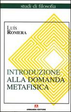 Libro Introduzione alla domanda metafisica Luis Romera