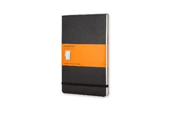 Cartoleria Taccuino reporter Moleskine pocket a righe copertina rigida nero. Black Moleskine