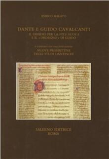 Dante e Guido Cavalcanti. Il dissidio per la «Vita nuova» e il «disdegno» di Guido.pdf