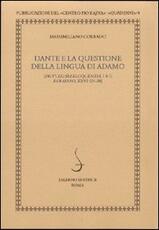 Libro Dante e la questione della lingua di Adamo. De vulgari eloquentia, I 4-7 Paradiso, XXVI 124-38 Massimiliano Corrado