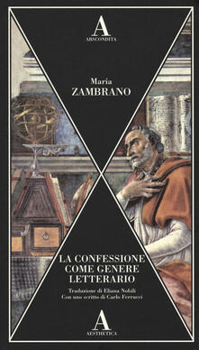La confessione come genere letterario.pdf
