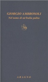 Copertina  Giorgio Ambrosoli : nel nome di un'Italia pulita