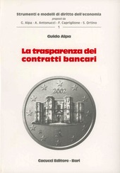 Copertina  La trasparenza dei contratti bancari