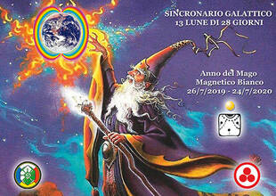 Libro Sincronario galattico 13 lune di 28 giorni. Anno del mago magnetico bianco