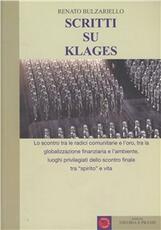 Libro Scritti su Klages Renato Bulzariello