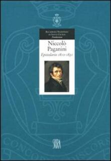 Niccolò Paganini. Epistolario. Ediz. illustrata. Vol. 1: 1810-1830..pdf