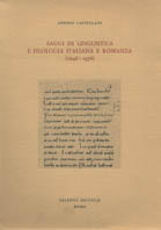 Libro Saggi di linguistica e filologia italiana e romanza (1946-1976) Arrigo Castellani