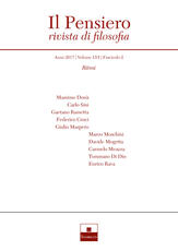 Libro Il pensiero. Rivista di filosofia (2017). Nuova ediz.. Vol. 56\2: Ritmi.