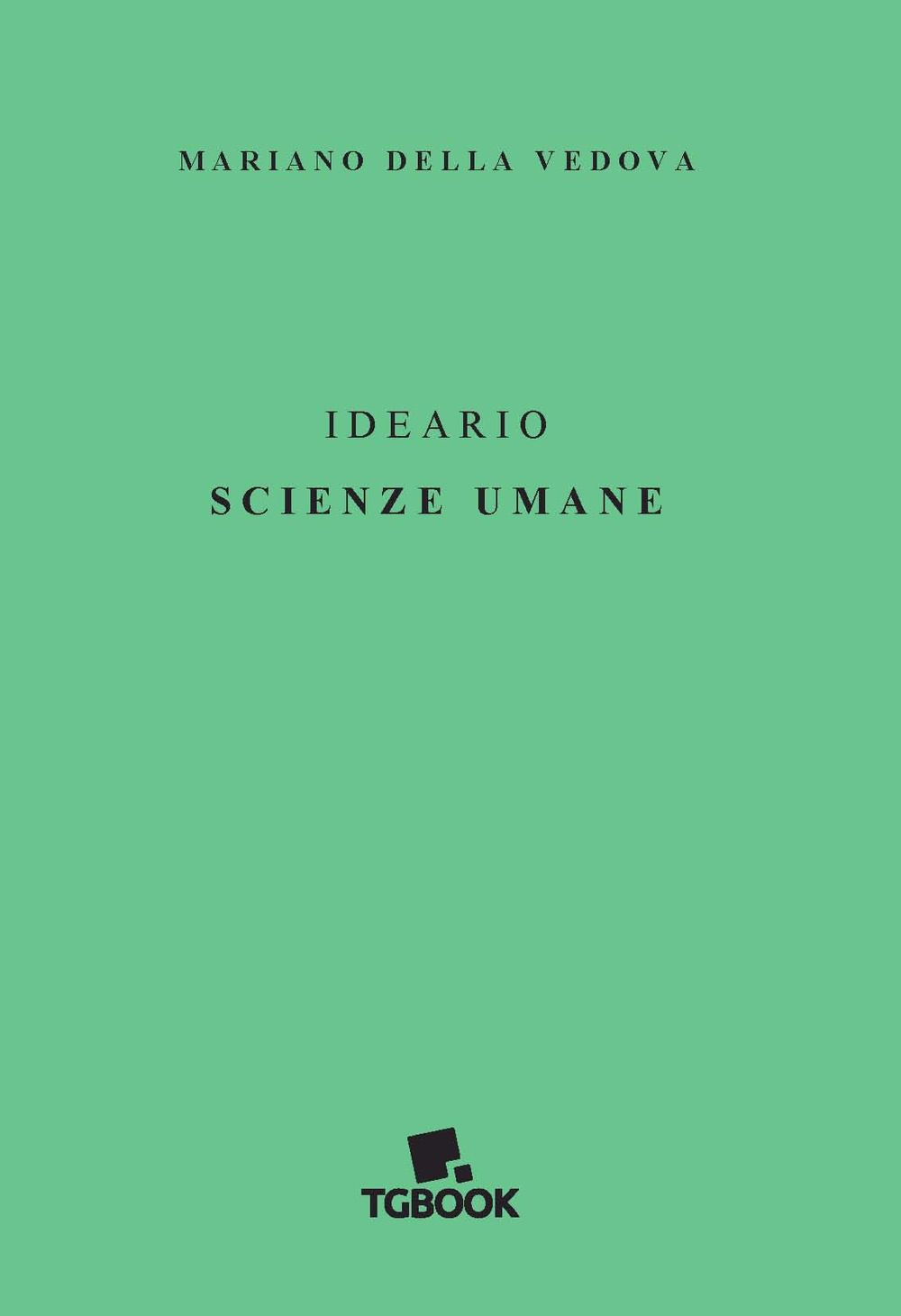 Image of Ideario. Scienze umane