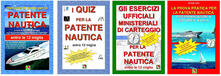 Patente nautica entro le 12 miglia dalla costa. Teoria e quiz suddivisi per argomento e a schede di esami. Manuale per gli esercizi di carteggio. Manuale per la prova pratica per imbarcazioni a motore e a vela.pdf
