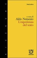 Libro L' esperienza del testo