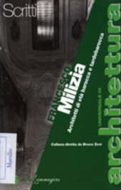 Copertina  Francesco Milizia : architetti di età barocca e tardobarocca