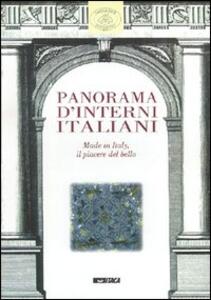 Panorama d'interni italiani. Made in Italy, il piacere del bello. Catalogo della mostra (Imola, 10 novembre 2001-13 gennaio 2002)