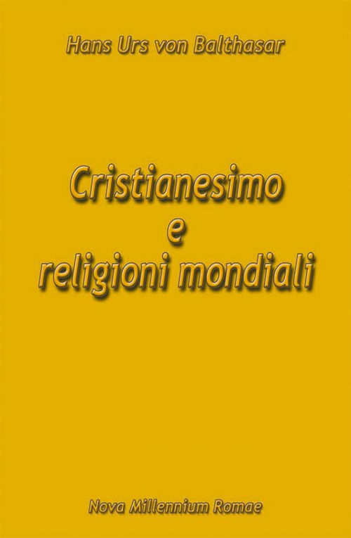 Image of Cristianesimo e religioni mondiali