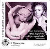 Copertina  Dei Sepolcri. Ultime lettere di Jacopo Ortis [Audiolibro]