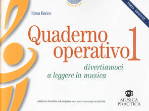 Libro Quaderno operativo. Divertiamoci a leggere la musica. Vol. 1 Elena Enrico