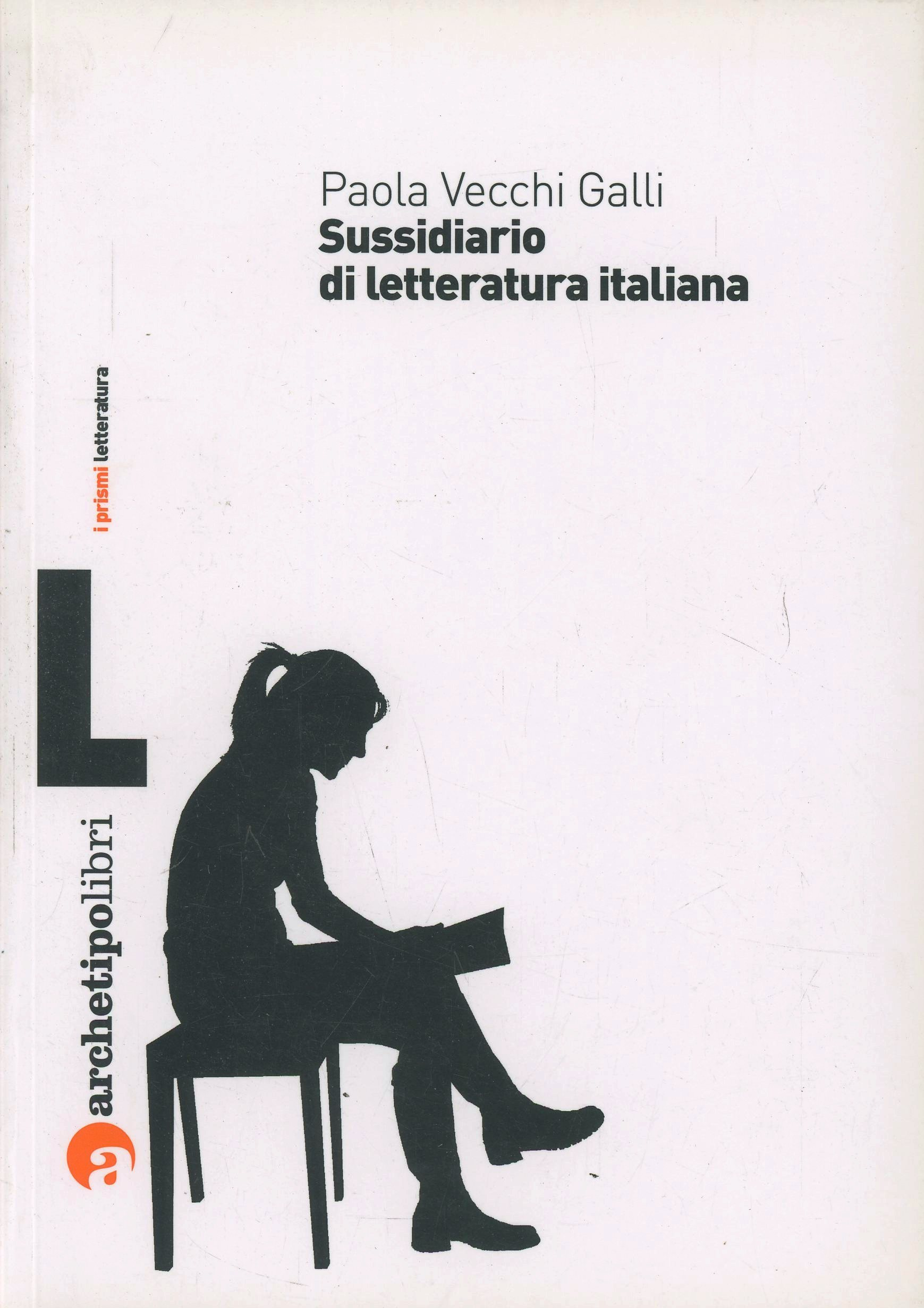 Image of Sussidiario di letteratura italiana