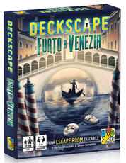 Giocattolo Deckscape. Furto a Venezia. Gioco da tavolo dV Giochi