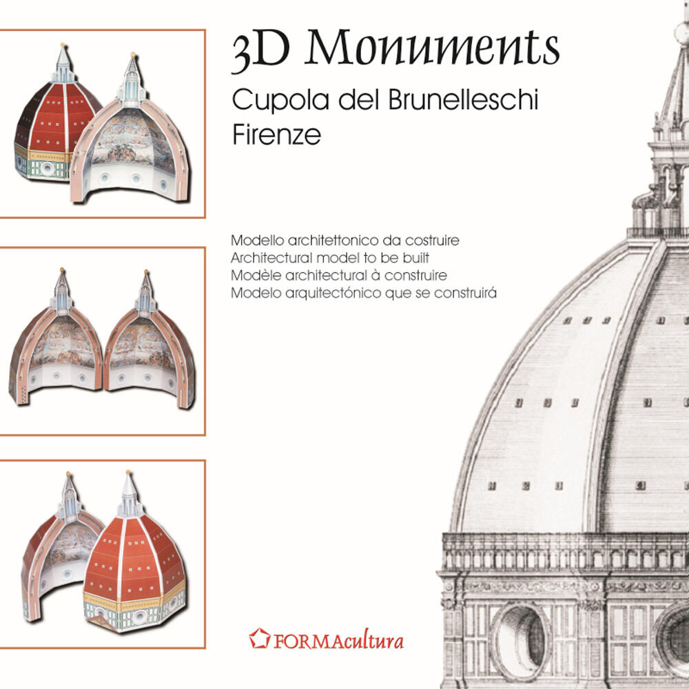 3D Monuments Cupola del Brunelleschi. Cupola del Brunelleschi Firenze