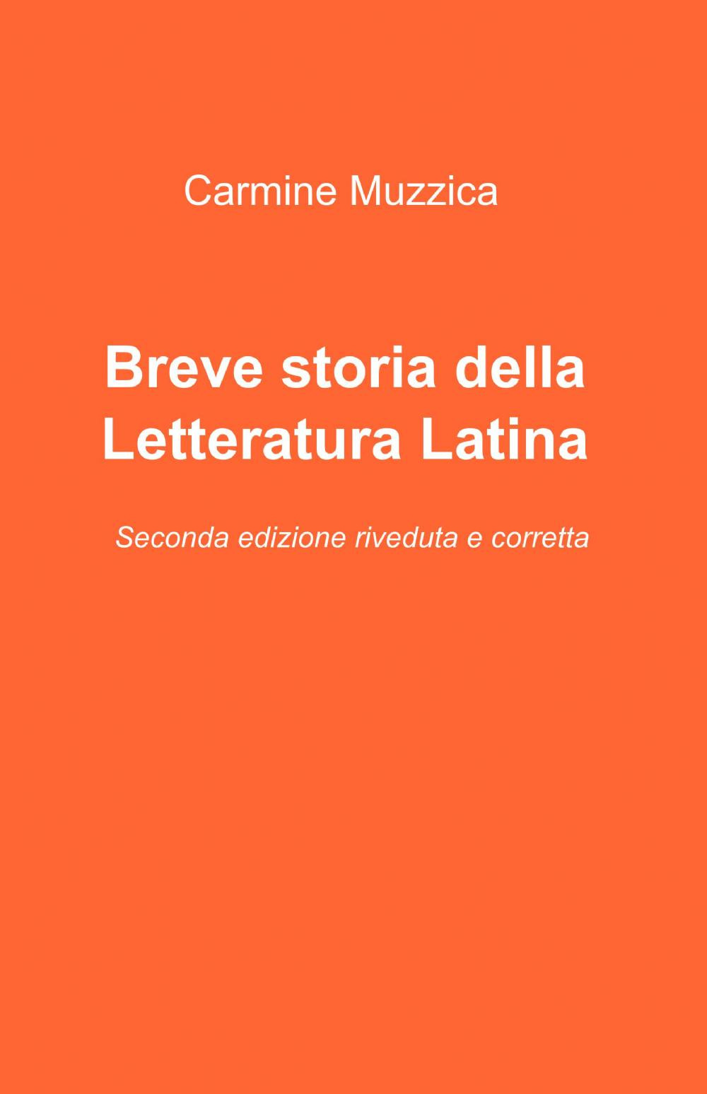Image of Breve storia della letteratura latina