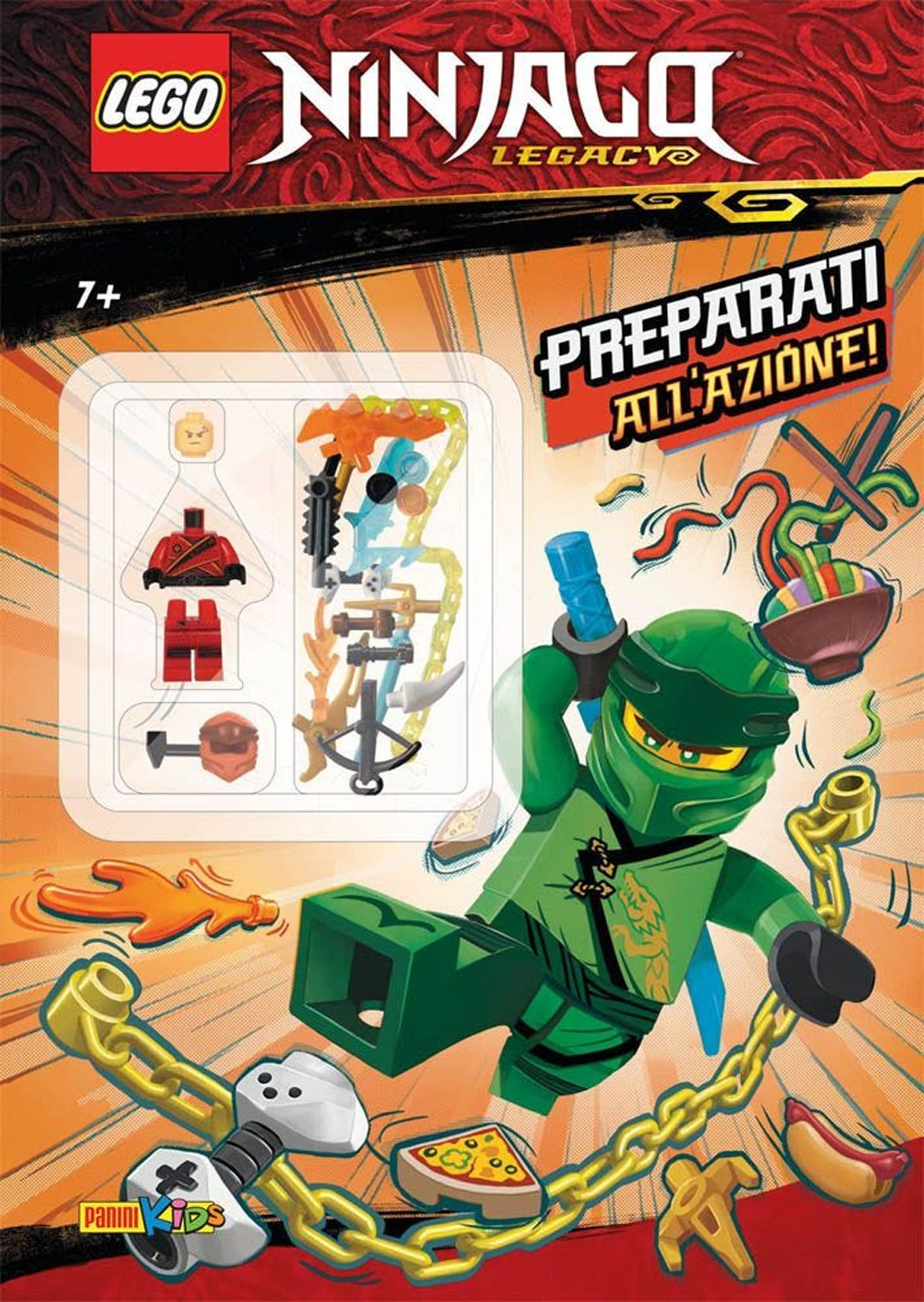 Image of Preparati all'azione! Lego Ninjago. Legacy. Con Giocattolo