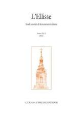 Libro L' Ellisse. Studi storici di letteratura italiana (2014). Vol. 9: 001.