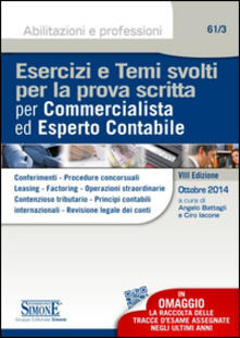 Esercizi E Temi Svolti Per La Prova Scritta Per Commercialista Ed Esperto Contabile Pdf Download Pdf Game