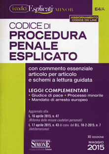 Codice di procedura penale esplicato. Ediz. minore. Con aggiornamento online.pdf