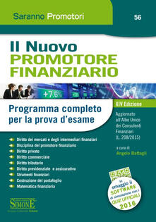 Il nuovo promotore finanziario. Programma completo per la prova desame. Con software di simulazione.pdf