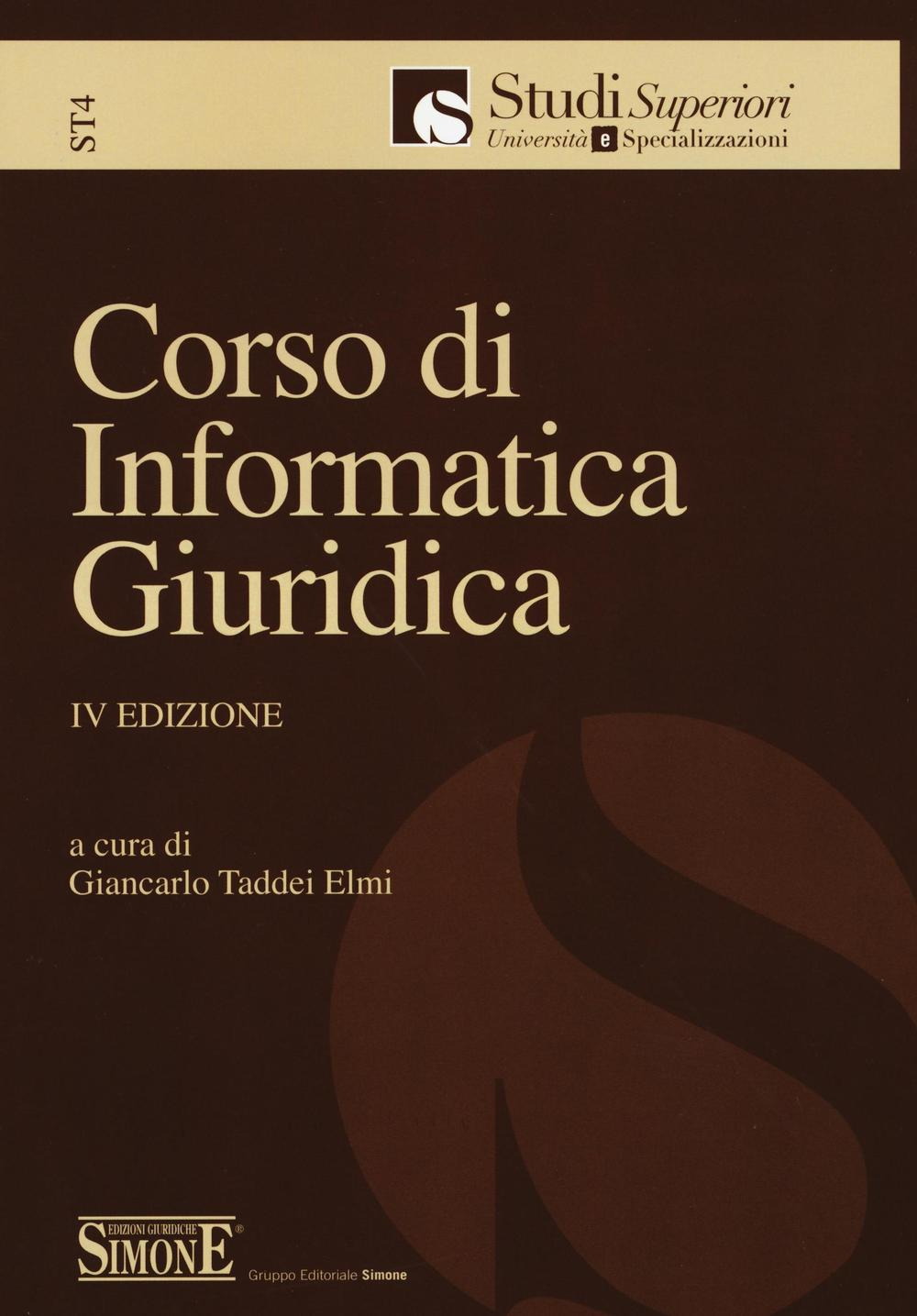 Image of Corso di informatica giuridica