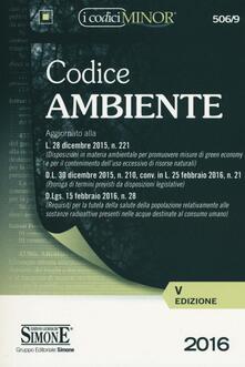 Codice dellambiente. Ediz. minor.pdf