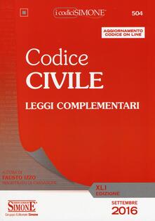 Codice civile. Leggi complementari. Con aggiornamento online.pdf